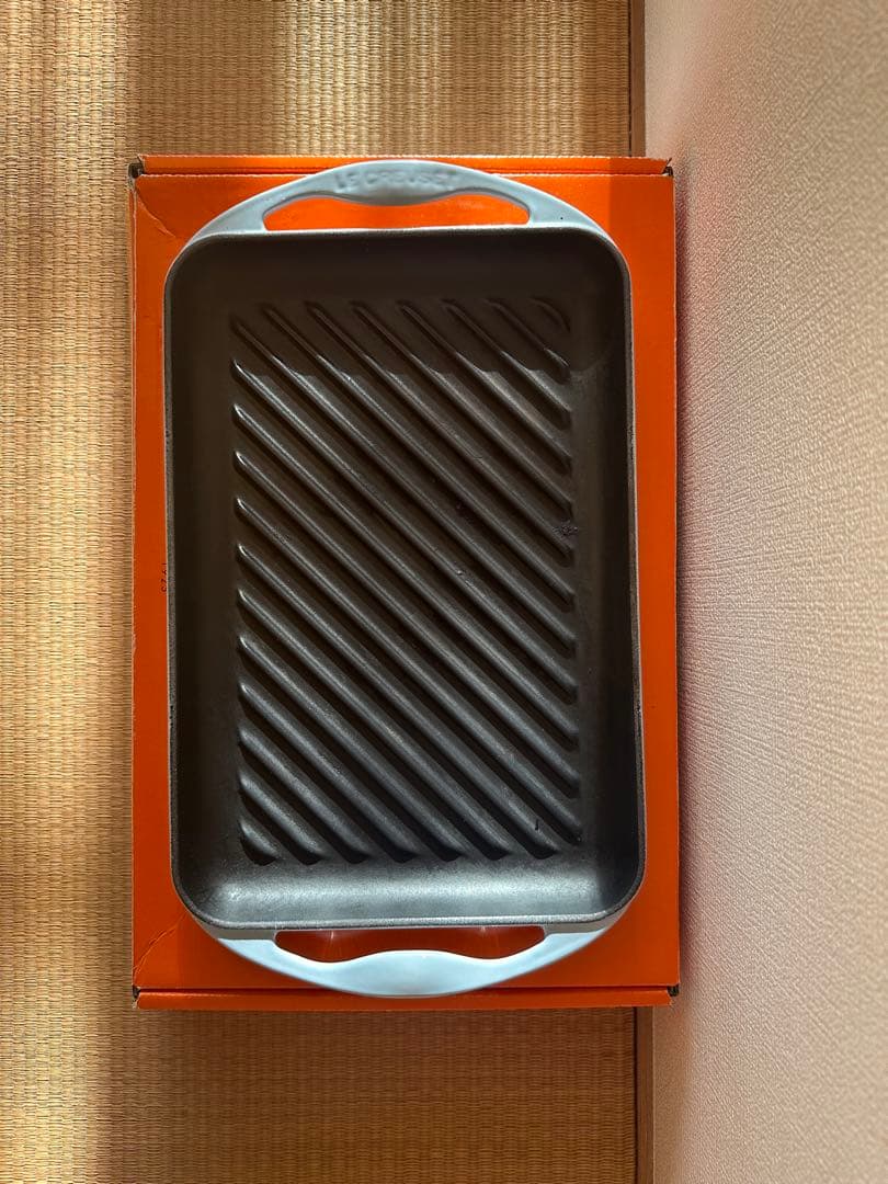 LE CREUSETグリル・レクタンギュラー ループハンドル　32