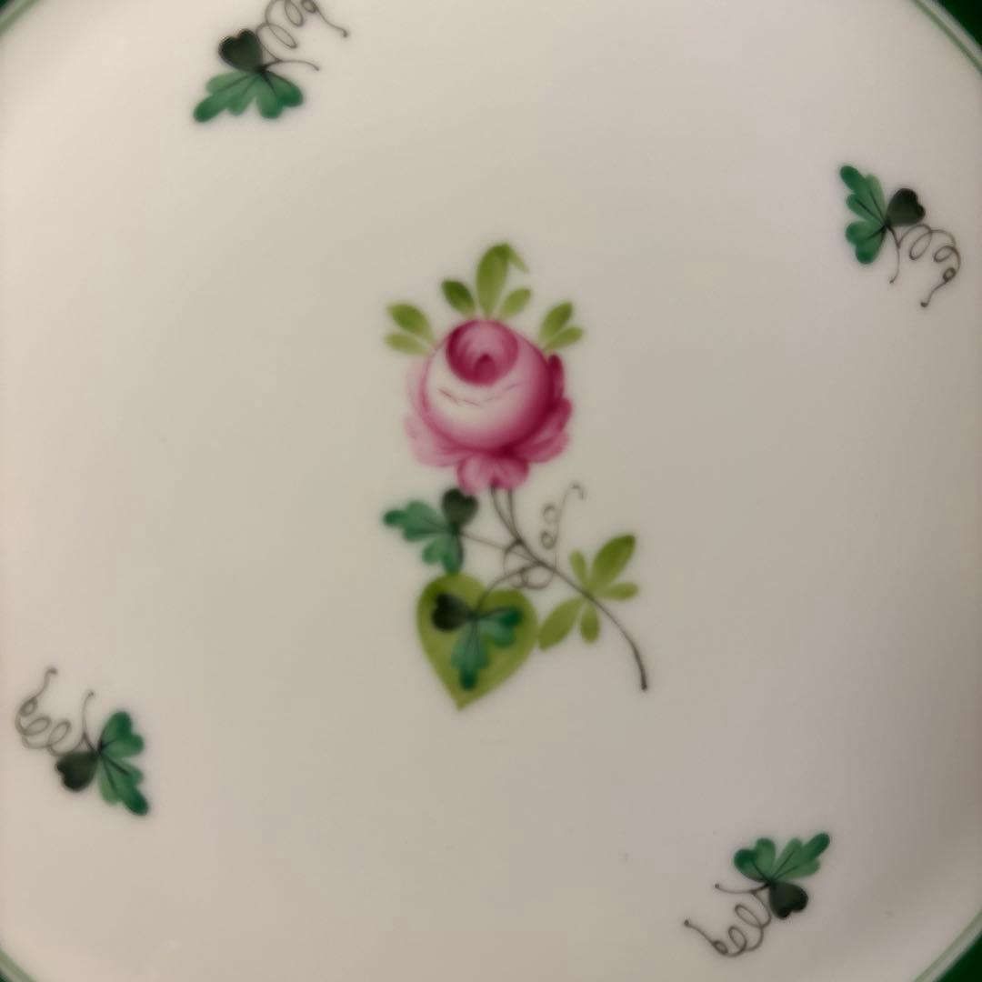 ヘレンド　ウィーンの薔薇 プレート約19センチ