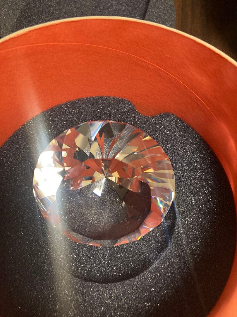 Swarovski ダイヤモンド型置物 3個セット