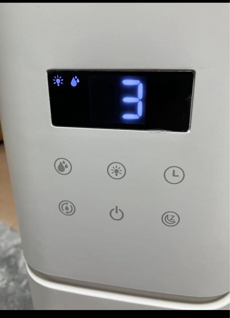 akacozie 置き型加湿器 8L大容量超音波タワー式