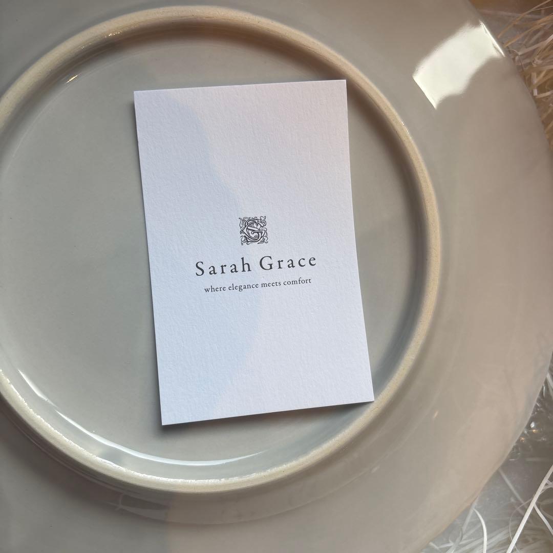 ELIOS FINEZZA プレート 23cm LIGHT GRAY 2枚セット