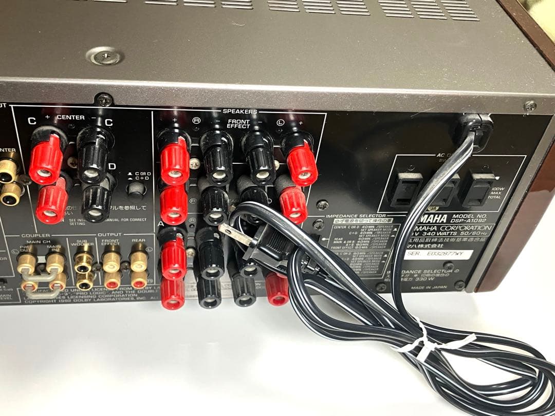 YAMAHA DSP-A1092アンプ　ジャンク