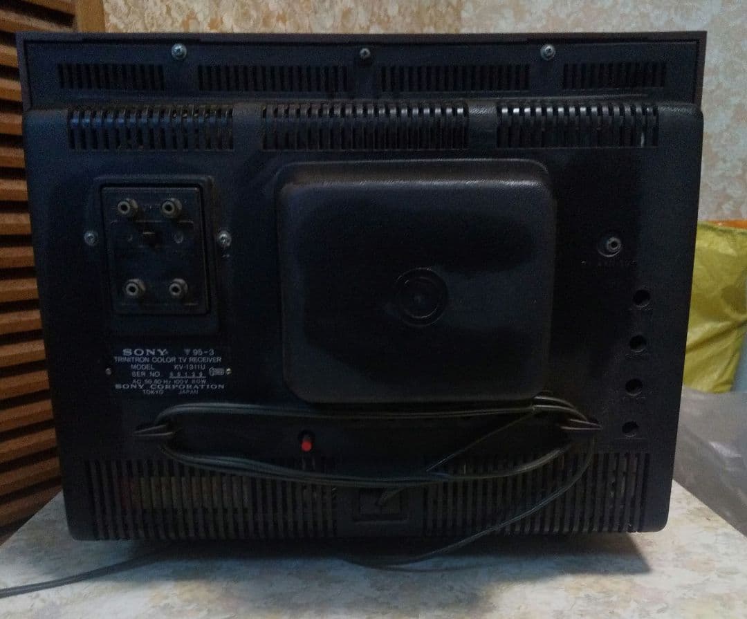 【ジャンク】SONY トリニトロンブラウン管テレビ KV-1311U