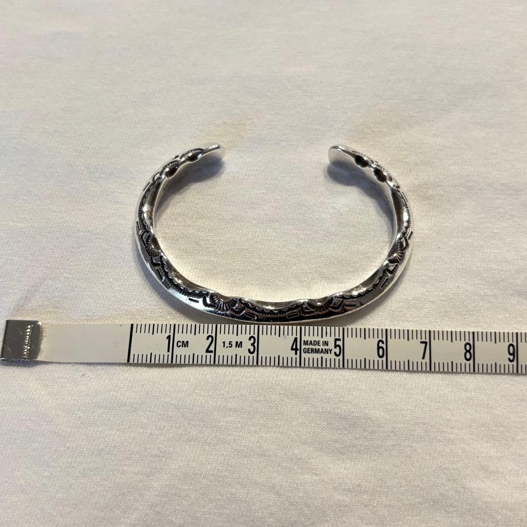 レイアダカイ シルバー バングル ナバホ族 インディアンジュエリー