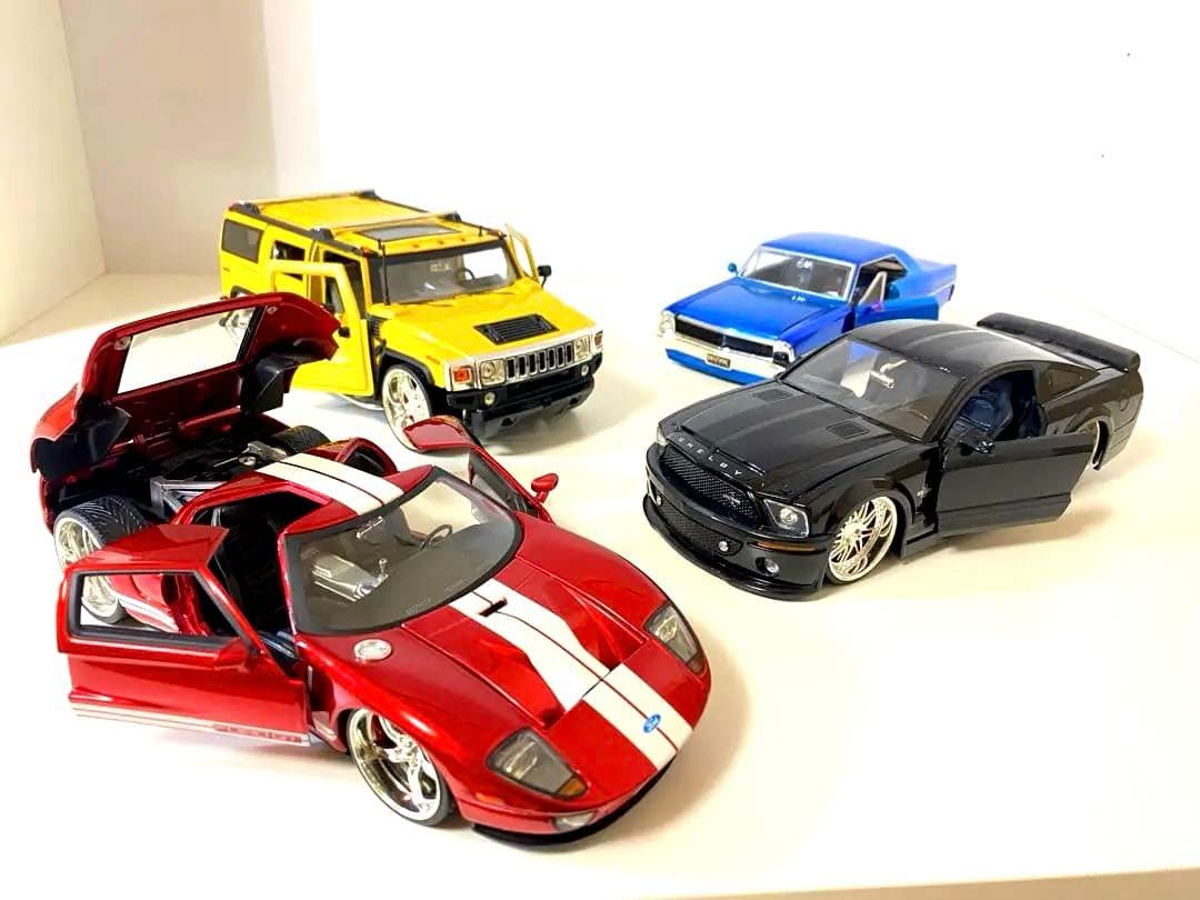 Jada toys 1/24 ミニカー4台セット