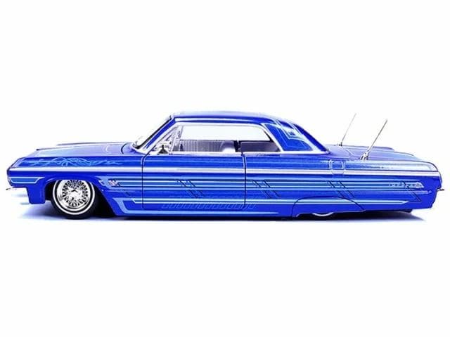 ミニカー Maisto Mijo 1/26 1964 Impala Lowrider BL