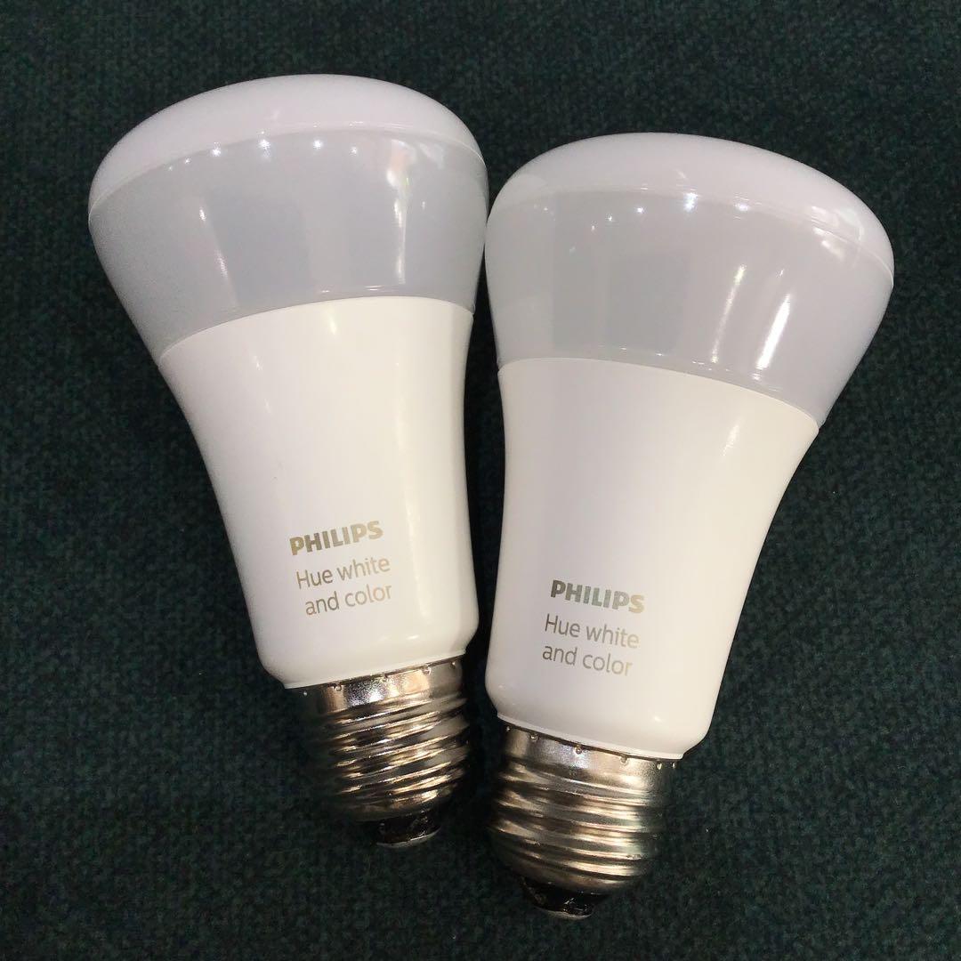 PHILIPS Hue white and color LED電球 2個セット