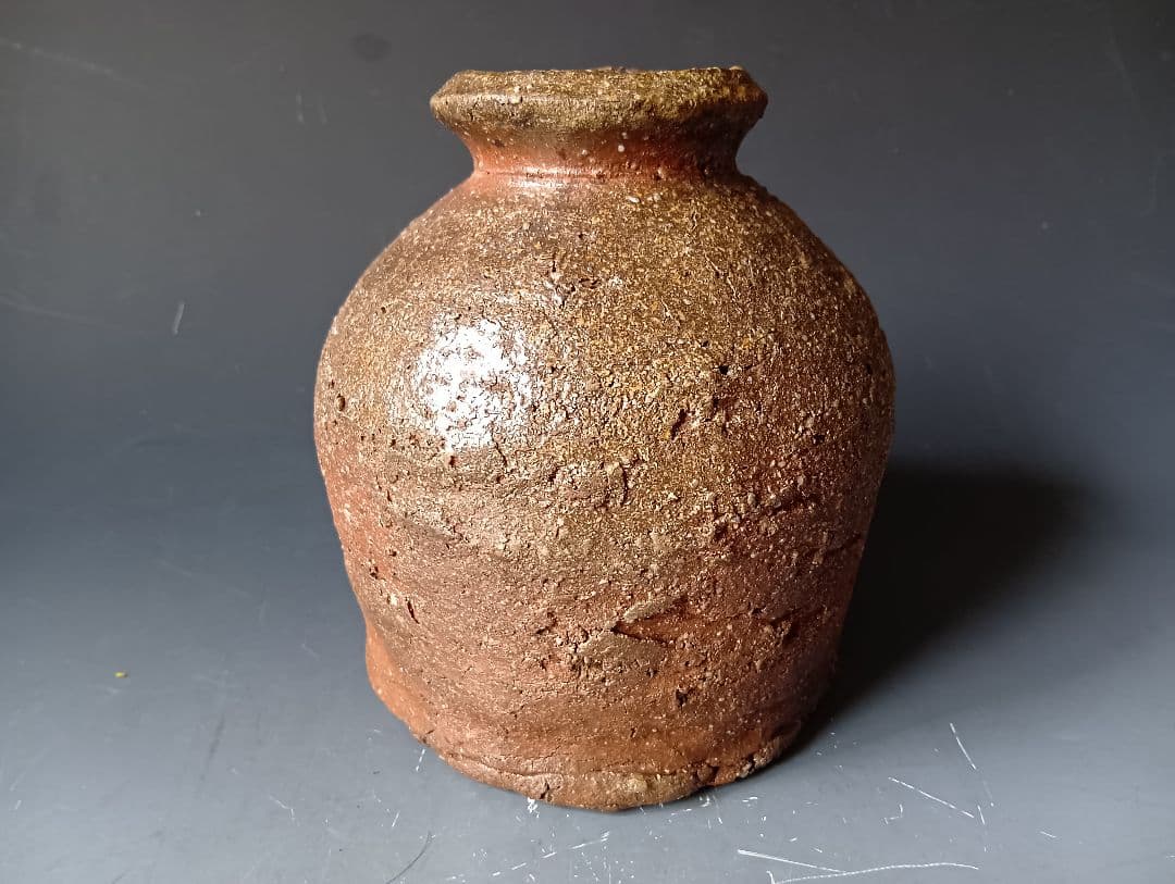 「古信楽　小壺」/時代箱入