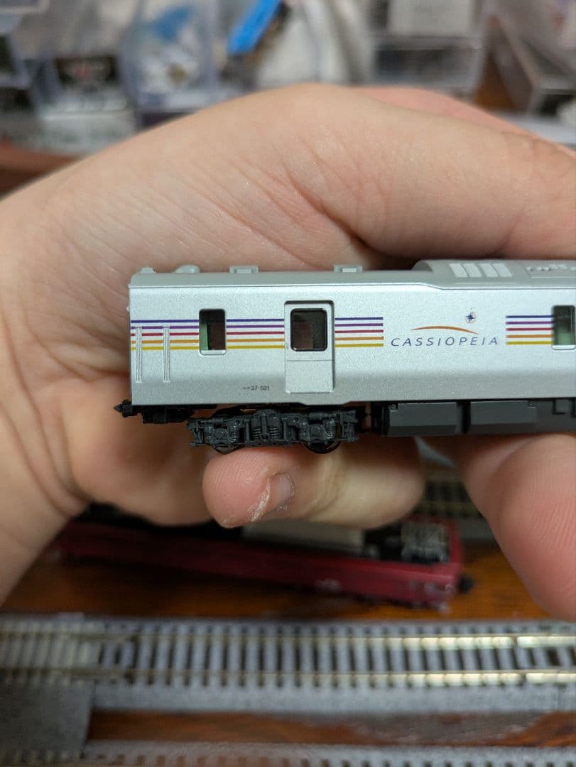 tomix、カヤ27-501、ef81−139号機カシオペアセット