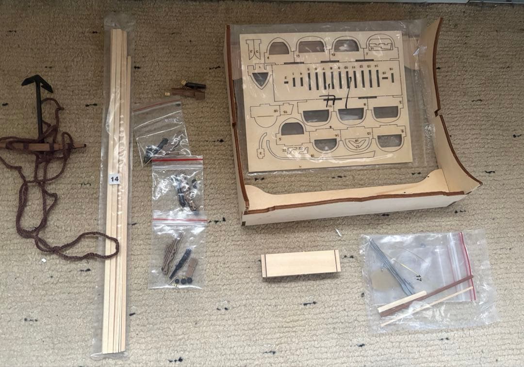 デアゴスティーニ　 HMSヴィクトリーを作る ２３号〜１２０号　victory