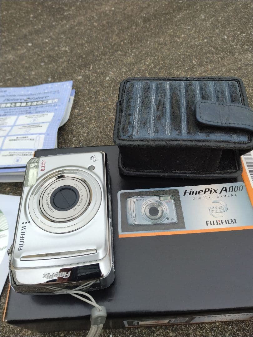 Fujifilm FinePix A800 256MB SDカード付き　動作品