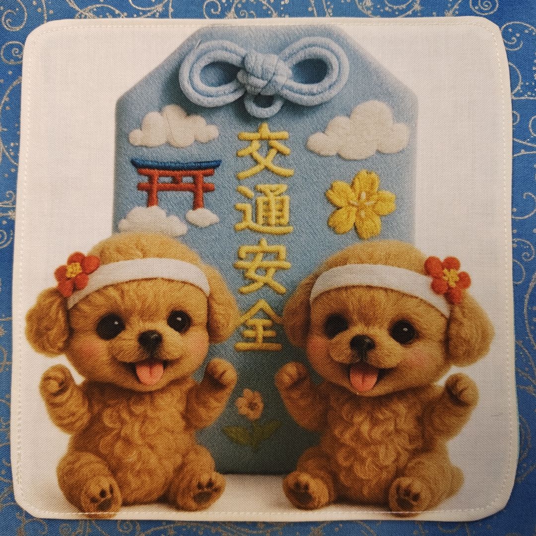 なつぞら　ハンカチ　ねこちゃん柄　18枚