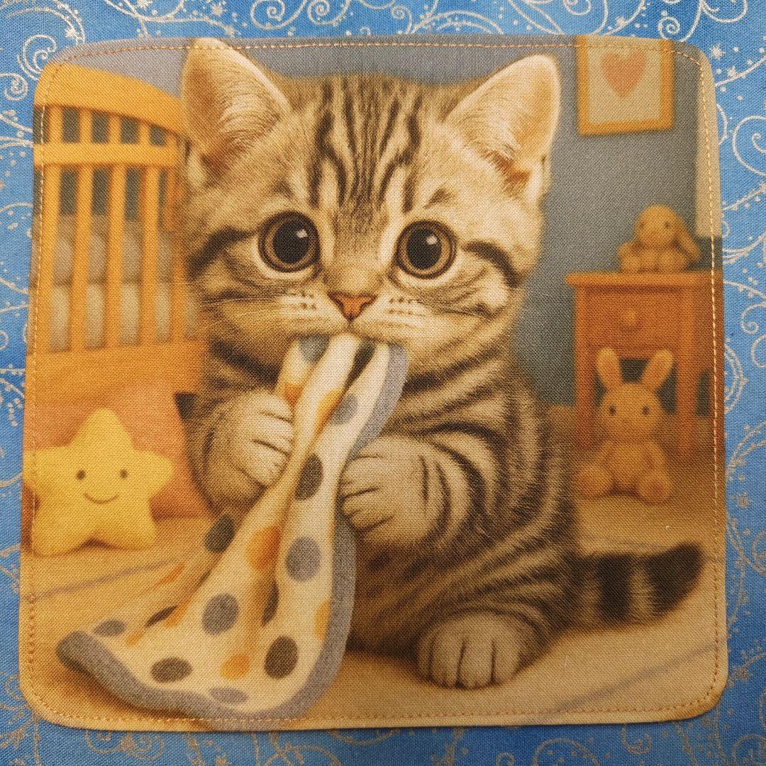 なつぞら　ハンカチ　ねこちゃん柄　18枚
