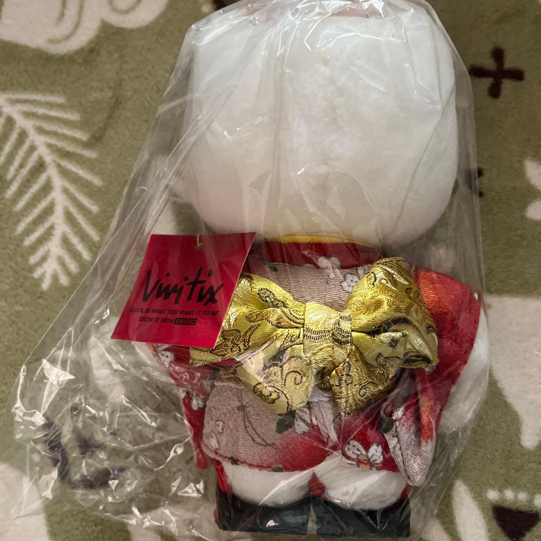 サンリオ ハローキティ vivitex 着物 ぬいぐるみ