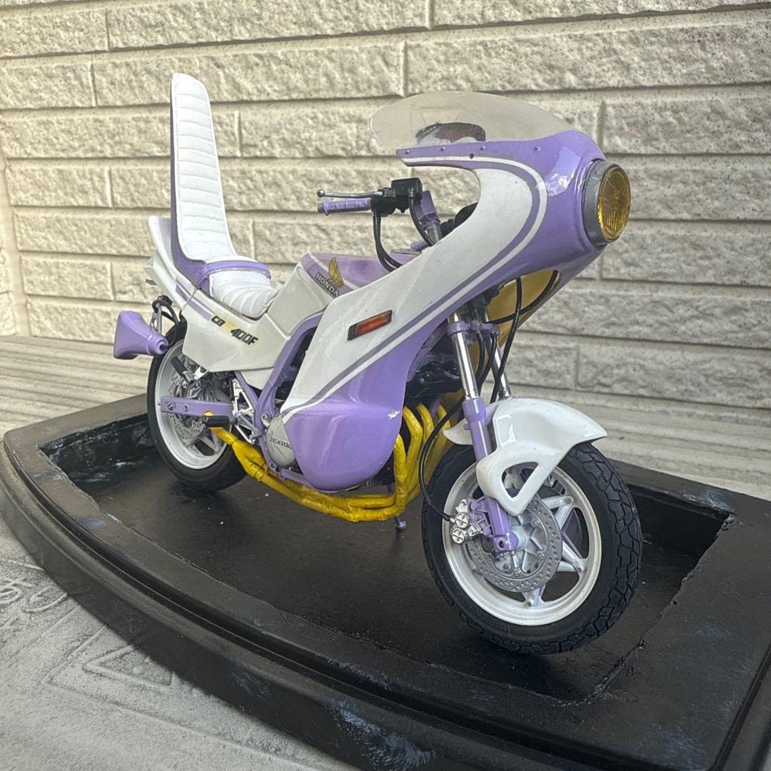 俺のマシン　CBR400F 完成品　当時物　旧車會　暴走族 ロケット　1/12