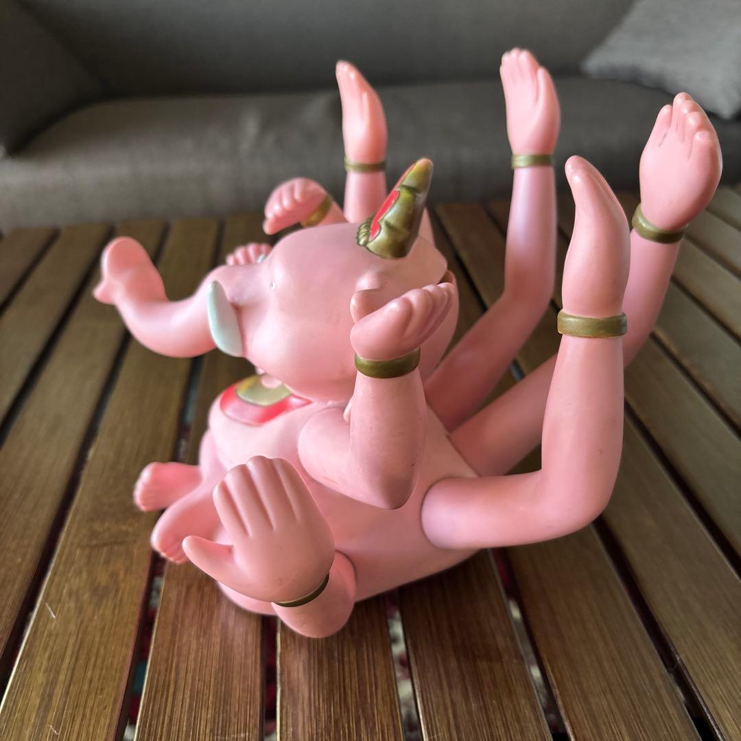 ガネーシャ ソフビ 貯金箱