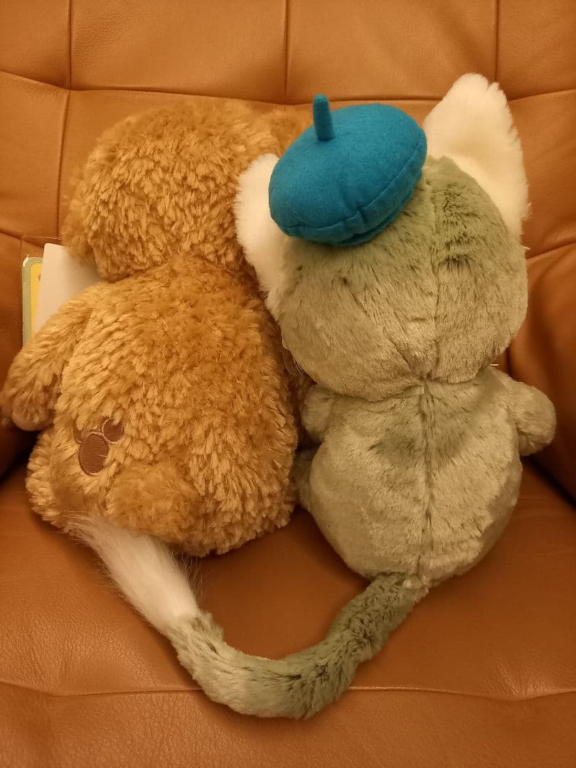 ディズニーランド　ダッフィー　ジェラトーニ　ぬいぐるみ2点セット