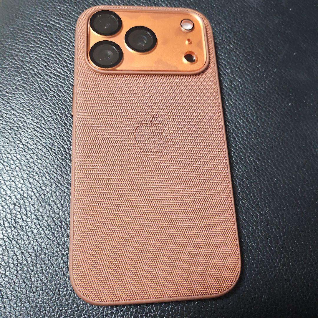 MagSafe対応iPhone 17 Proテックウーブンケース - シエナ