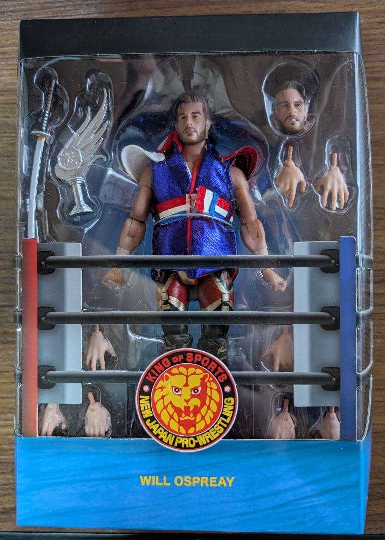 ウィル・オスプレイ フィギュア 新日本プロレス