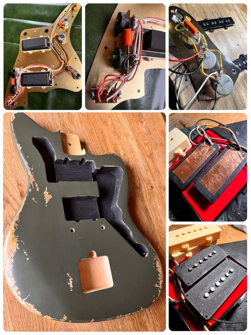 ハードレリック60s “Jazzmaster”タイプ/アルニコPUアルダーボディ