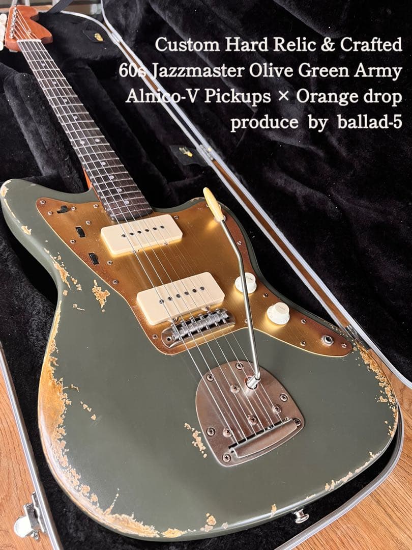 ハードレリック60s “Jazzmaster”タイプ/アルニコPUアルダーボディ
