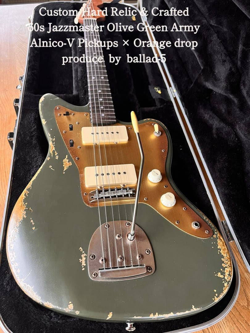 ハードレリック60s “Jazzmaster”タイプ/アルニコPUアルダーボディ
