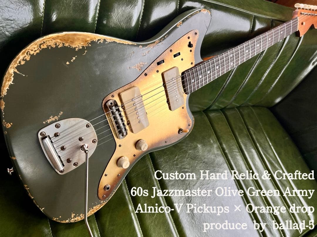 ハードレリック60s “Jazzmaster”タイプ/アルニコPUアルダーボディ