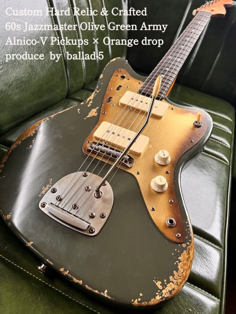 ハードレリック60s “Jazzmaster”タイプ/アルニコPUアルダーボディ