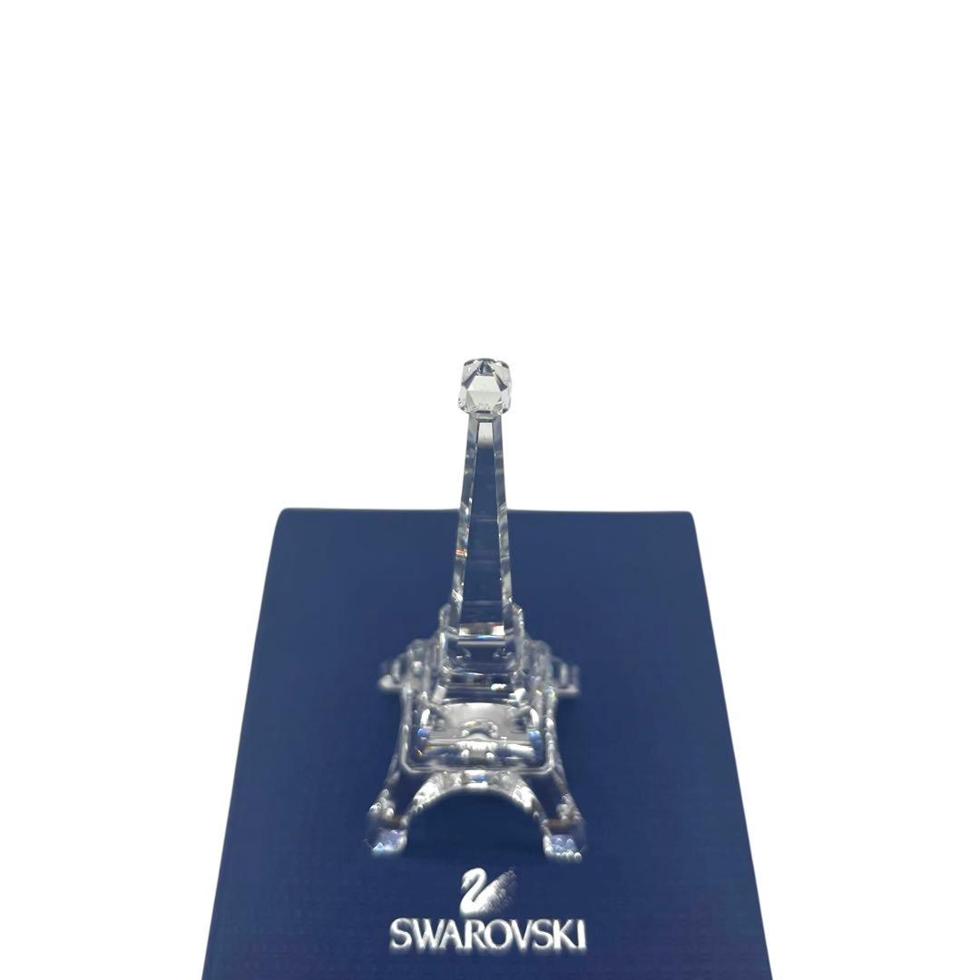 極美品✨SWAROVSKI エッフェル塔　クリスタルフィギュア　箱付き