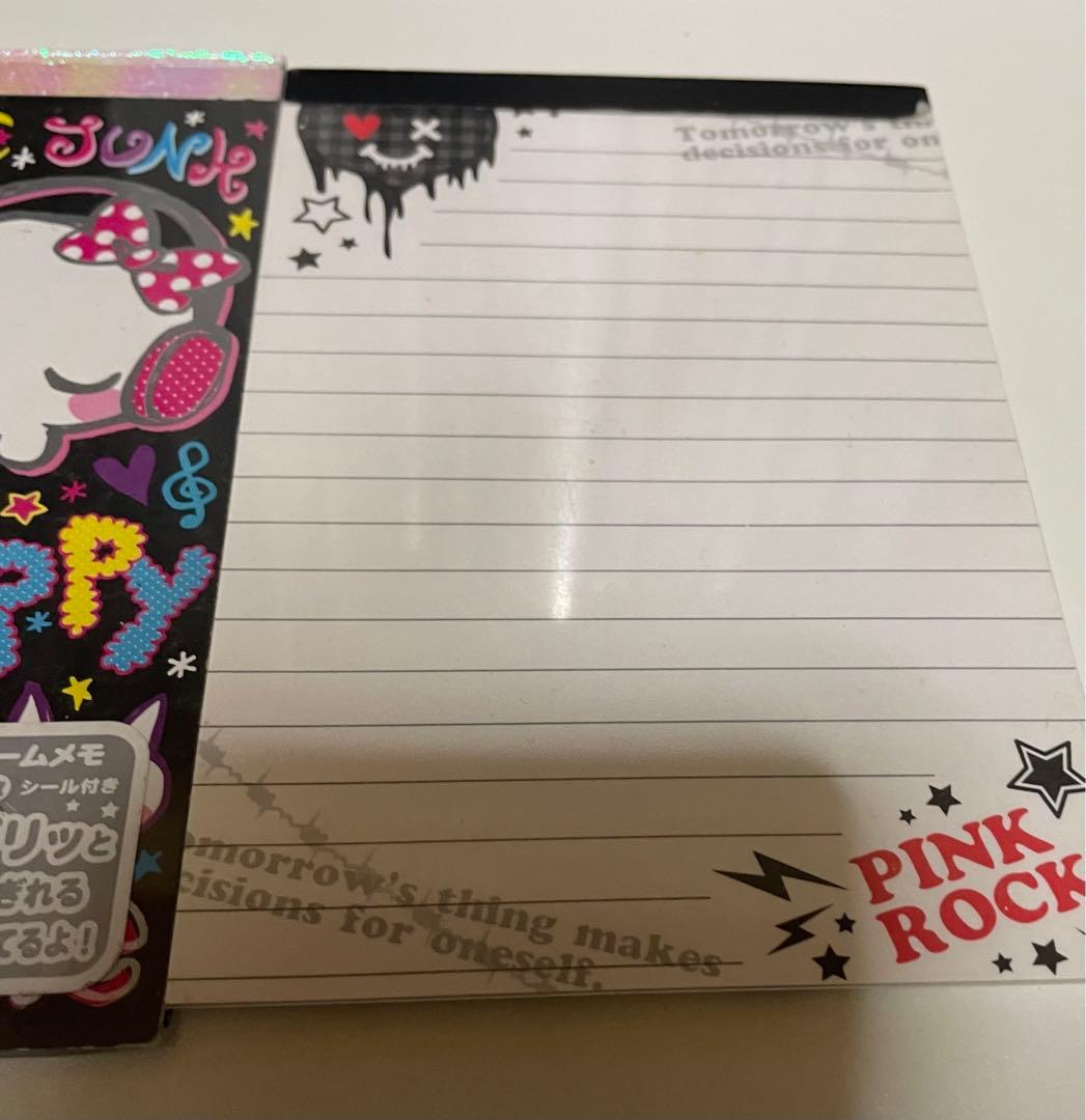 平成レトロ　メモ帳セット　ロックドクロ　うさぎ　くま　きのこ　赤ずきん