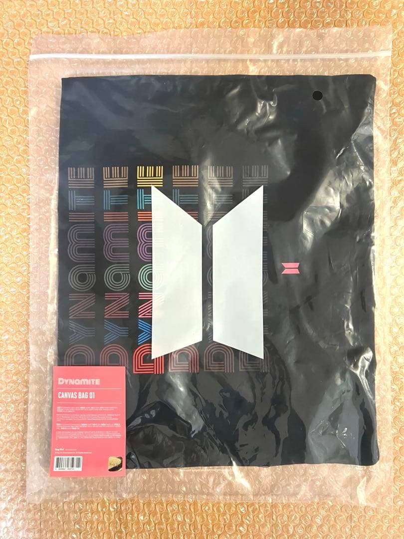 【公式】BTS Dynamite キャンバスバッグ＆Tシャツ 3点セット 未使用