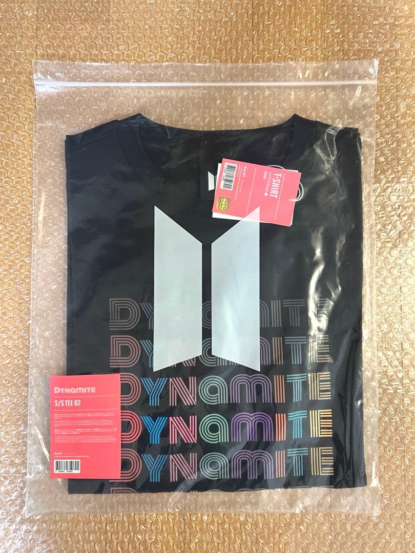 【公式】BTS Dynamite キャンバスバッグ＆Tシャツ 3点セット 未使用
