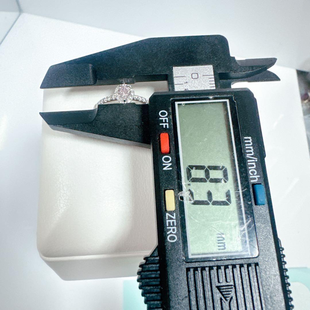 プラチナピンクダイヤモンドリング ＦＬＰ NO24-975