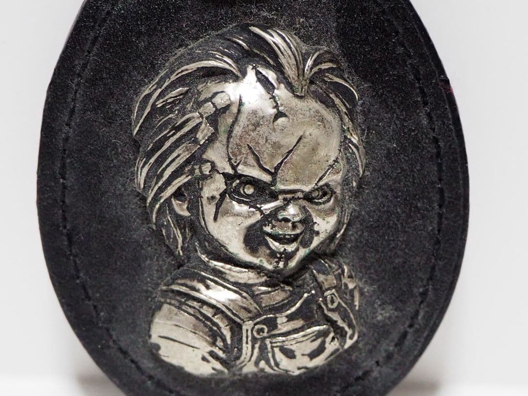 レトロ　チャッキー メタル　レザー　キーホルダー ドリームラッシュ キーリング