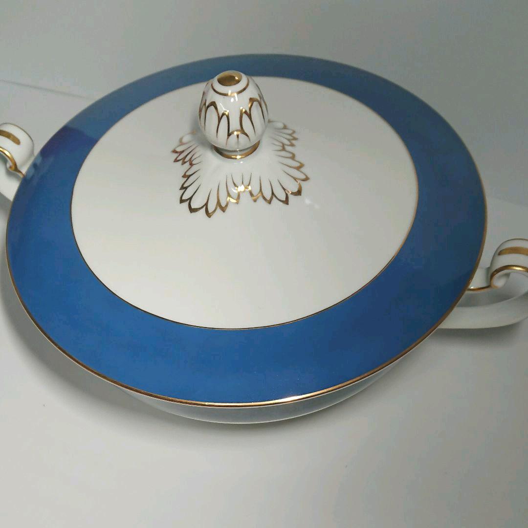 アンティーク ノリタケ マルキ印 蓋付き 深皿