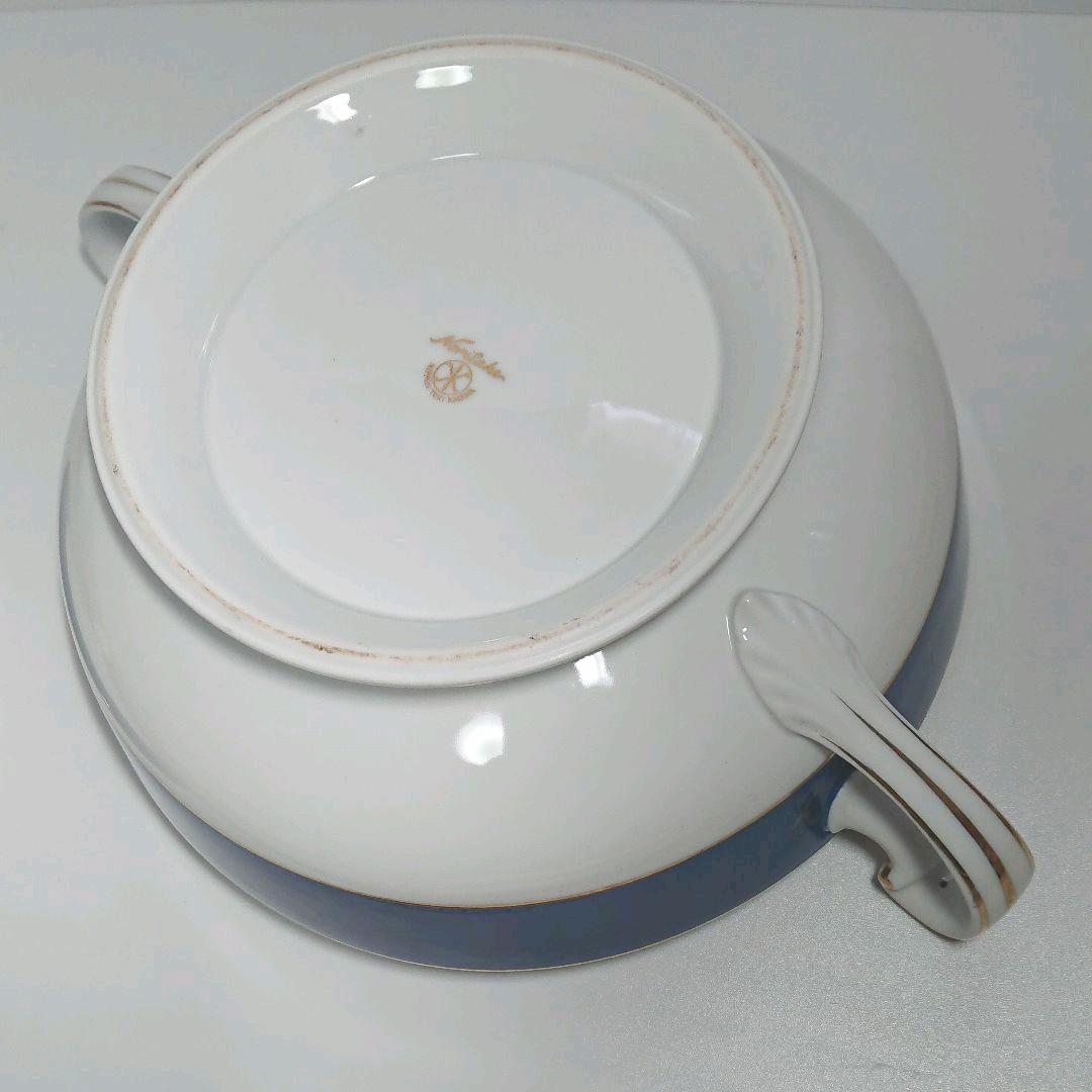 アンティーク ノリタケ マルキ印 蓋付き 深皿