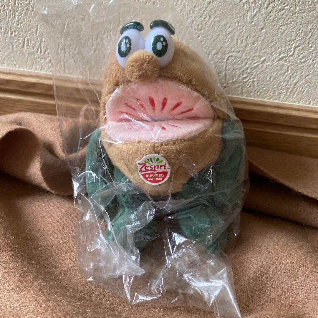 【非売品】激レア　Zespri レッドぬいぐるみ 未使用袋入り