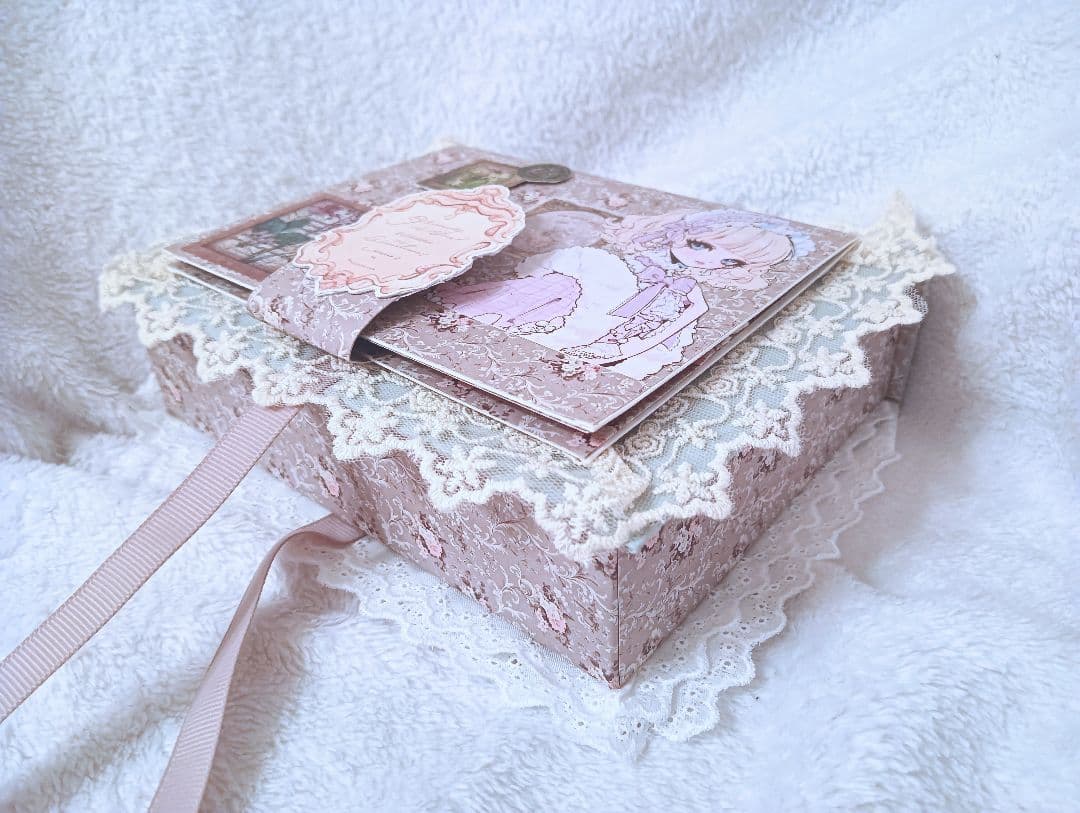 おすそ分けファイル　ボックス　ジュエリー　デコボールペン　デコピンセット　シール