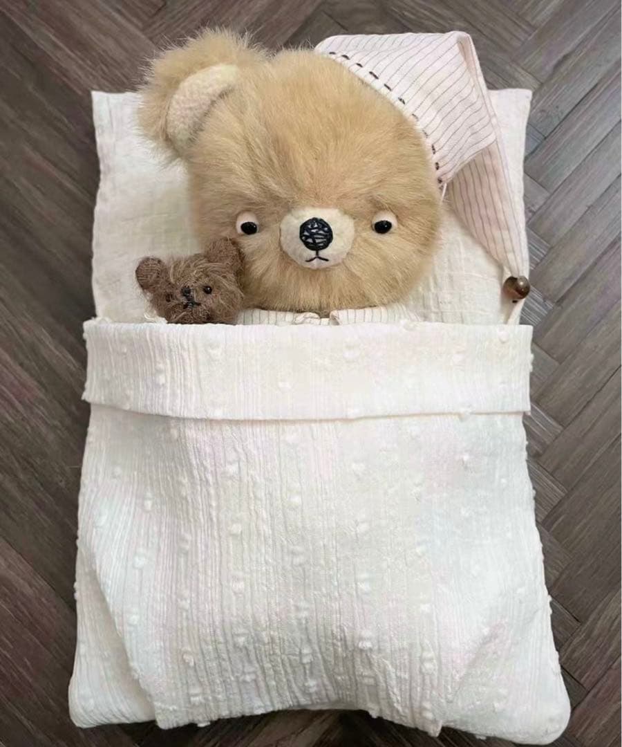 おやすみくまさん アーティストベア テディベア 海外作家様 ハンドメイド