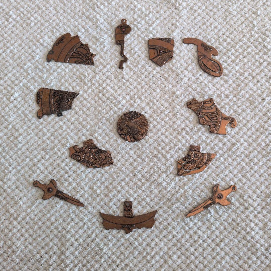 希少ドラゴンクエスト メタルグッズ第1弾コンプリート 全12種