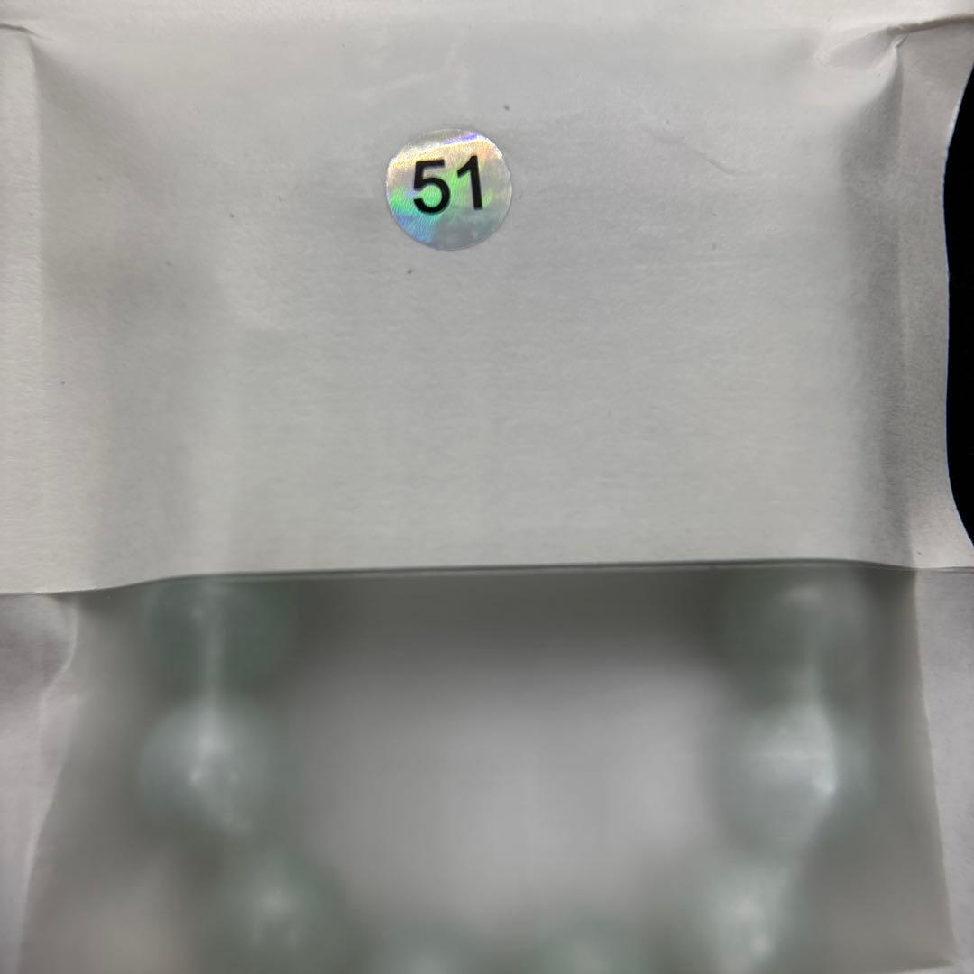 無処理無染色A貨天然石本翡翠　保証付　ミャンマー　手作り　ライトグリーン13mm