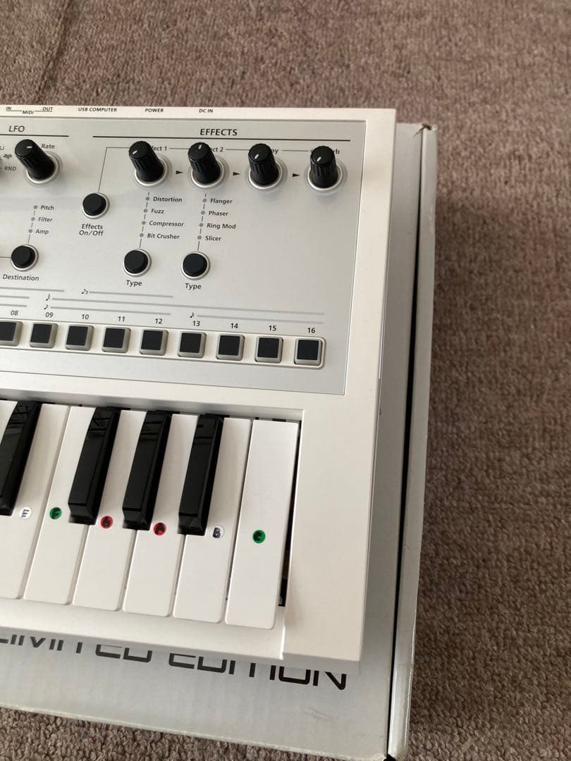 限定版 ホワイト Roland JD-Xi シンセサイザー