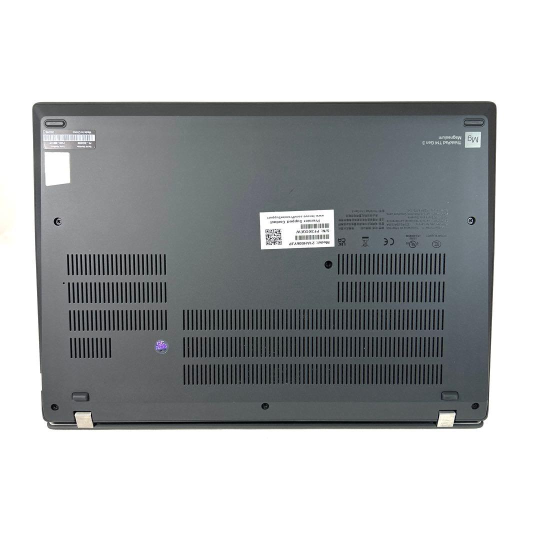 超美品 Lenovo ThinkPad T14 Gen3 バッテリー超良好 i5