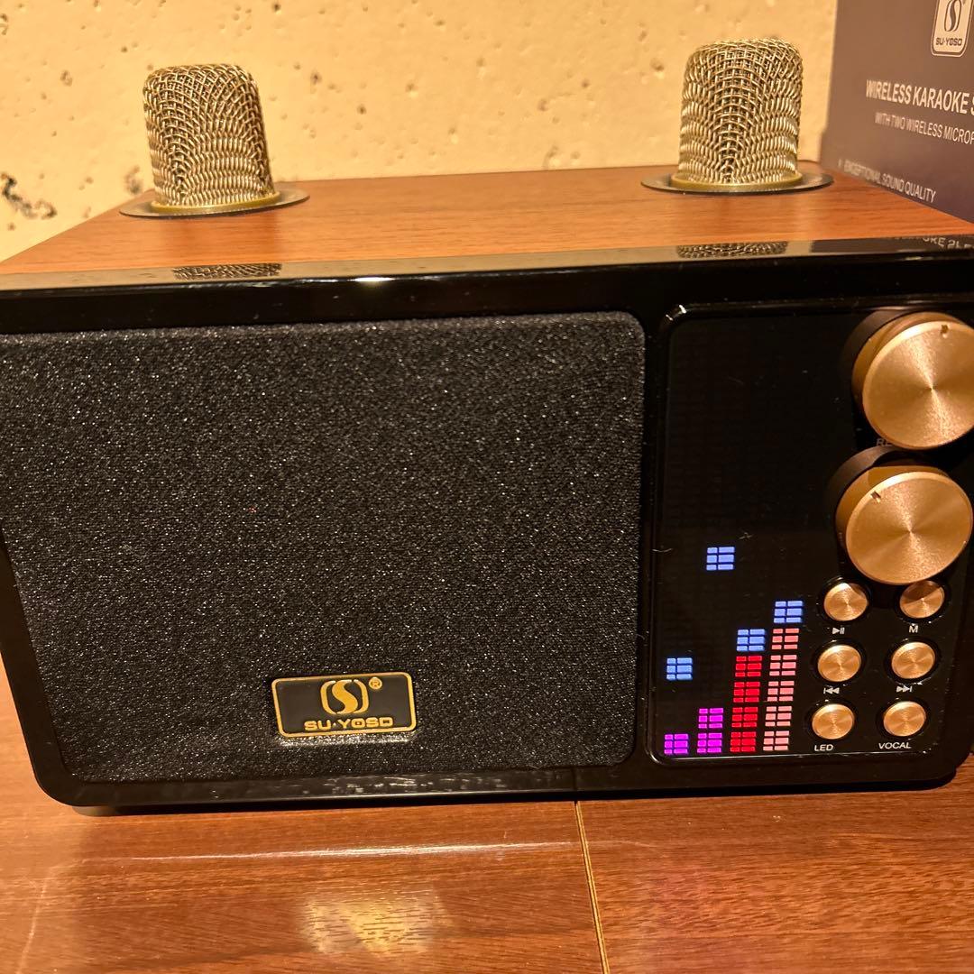 ワイヤレススピーカー　カラオケ　大音量　アウトドア　司会　Bluetooth