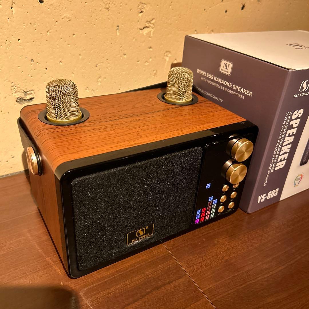 ワイヤレススピーカー　カラオケ　大音量　アウトドア　司会　Bluetooth
