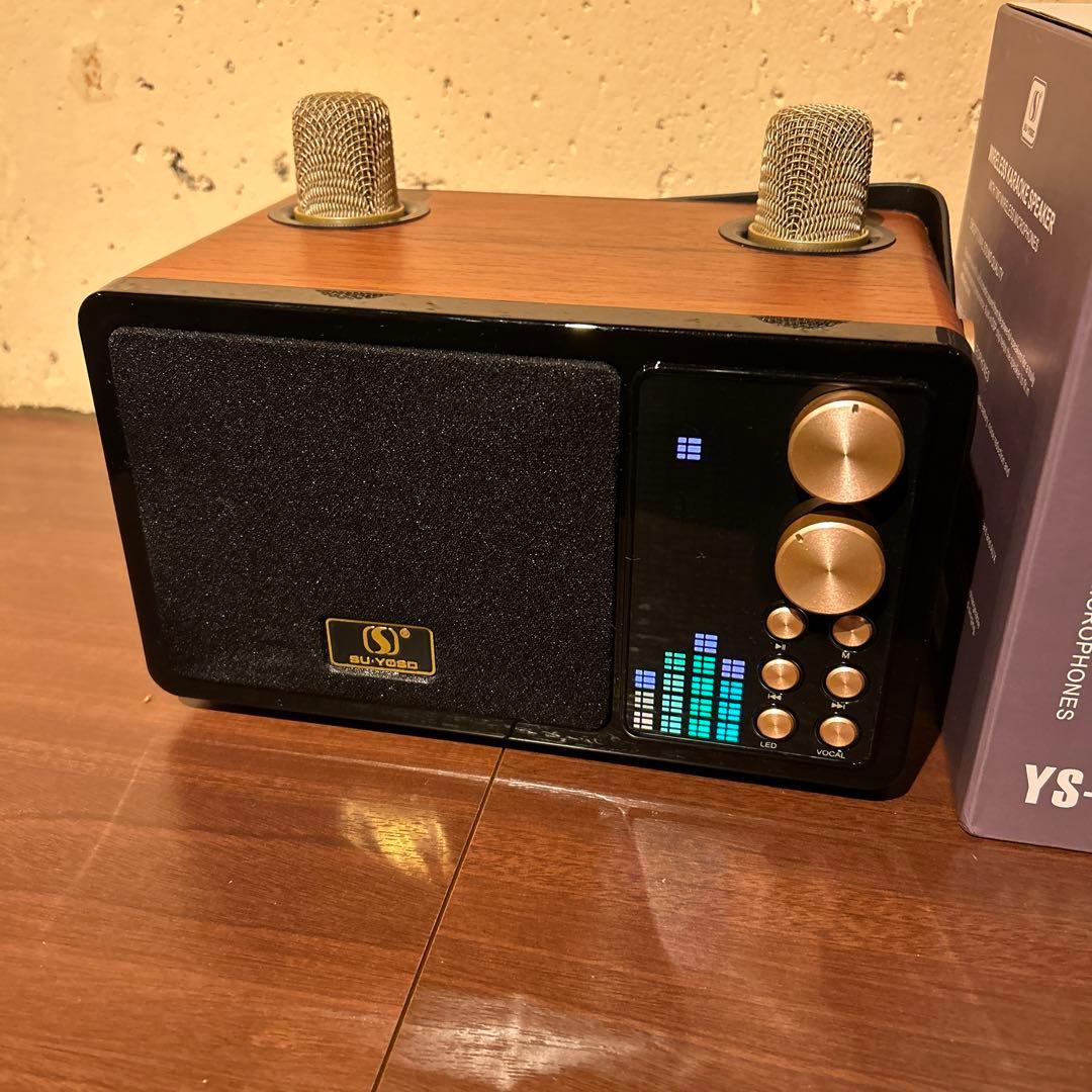 ワイヤレススピーカー　カラオケ　大音量　アウトドア　司会　Bluetooth