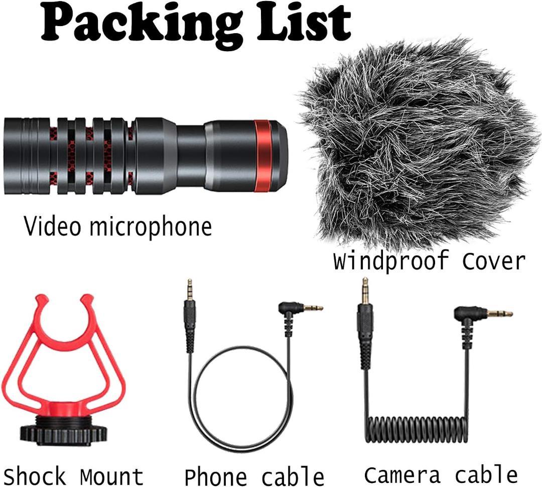 スマホカメラ用マイク 影片マイク