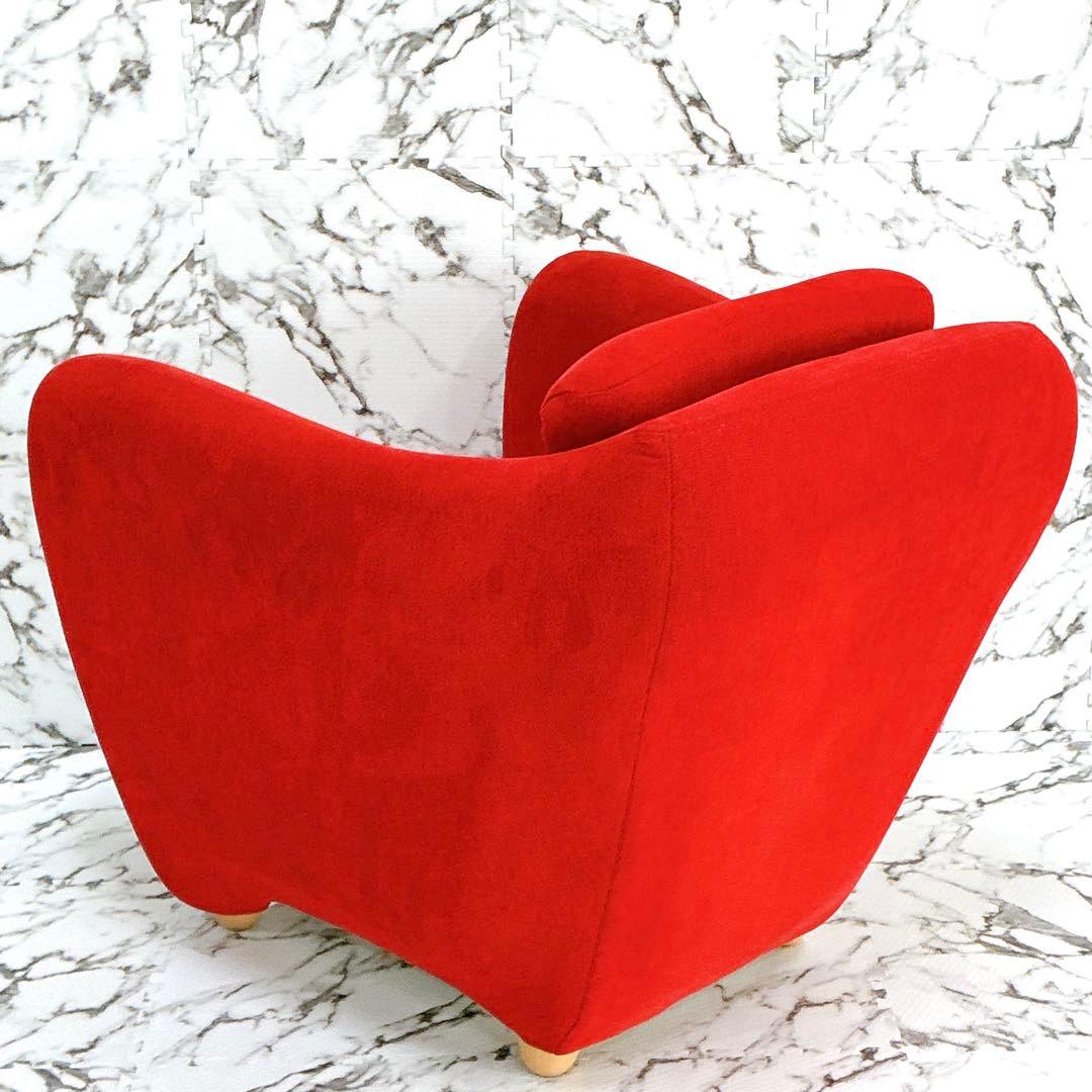 ray.m 様 IDEE ミニミラー アームチェア レッド　イデー