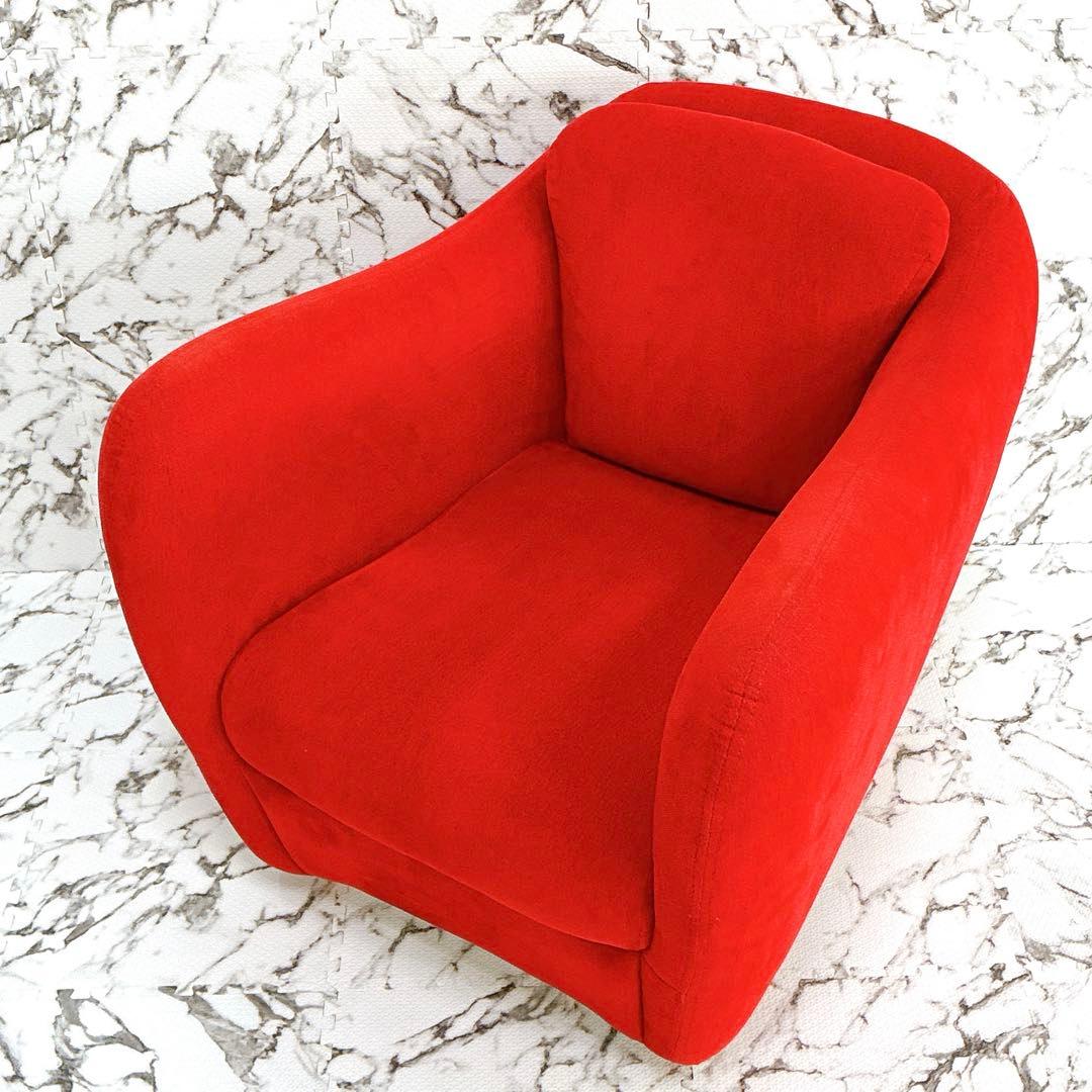 ray.m 様 IDEE ミニミラー アームチェア レッド　イデー