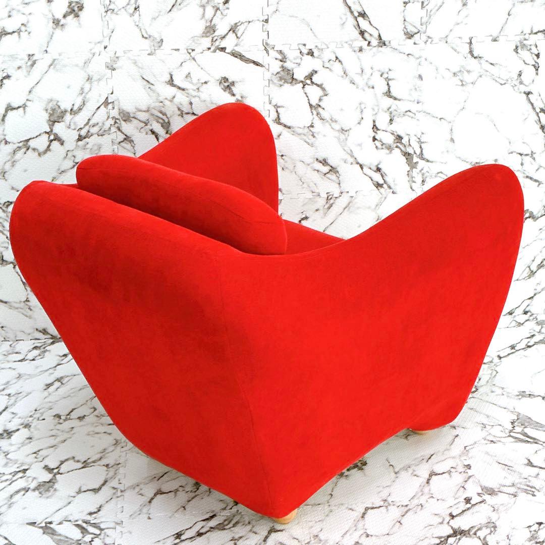 ray.m 様 IDEE ミニミラー アームチェア レッド　イデー